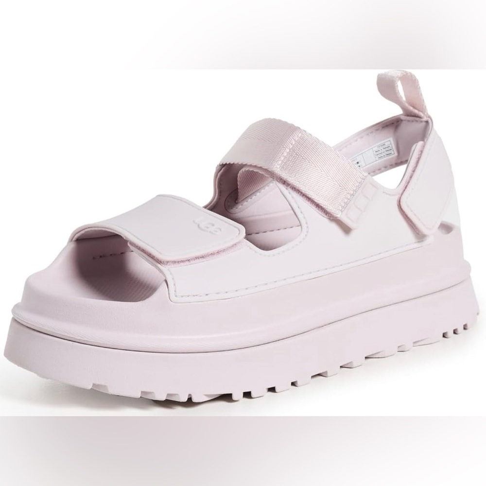 UGG Women’s GoldenGlow Sandals in Bay Fog 11 - Picture 5 of 15